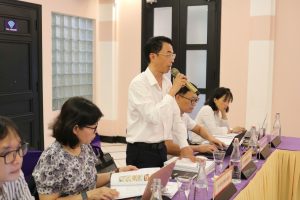Họp đánh giá, nghiệm thu tài liệu giảng dạy tiếng Pháp trình độ cao đẳng của trường Cao đẳng Du lịch Huế