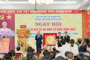 Ngày hội Toàn dân Bảo vệ an ninh Tổ quốc 2025 tại trường Cao đẳng Du lịch Huế