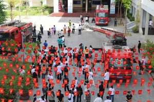 Trường Cao đẳng Du lịch Huế tổ chức chương trình tuyên truyền, trải nghiệm, thực hành phòng cháy chữa cháy và cứu nạn cứu hộ