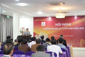 Hội nghị công tác hướng nghiệp – tuyển sinh năm 2026 tại Trường Cao đẳng Du lịch Huế