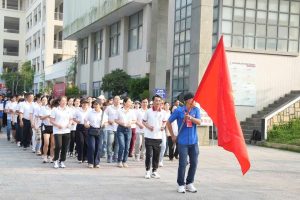 Trường Cao đẳng Du lịch Huế hưởng ứng Ngày chạy Olympic vì sức khỏe toàn dân năm 2026 chào mừng kỷ niệm 80 năm Ngày truyền thống Thể dục Thể thao Việt Nam